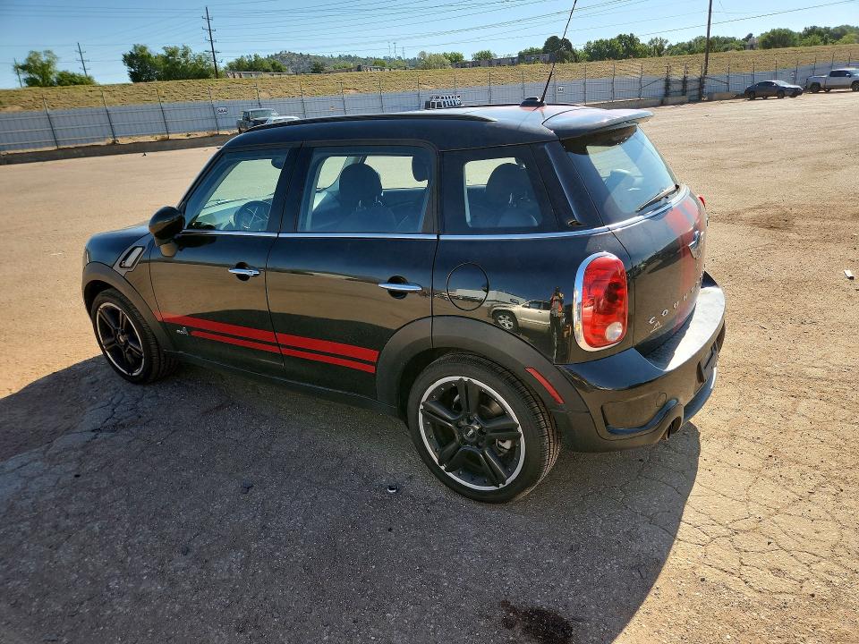 2013 Mini Cooper VIN WMWZC5C54DWP33395 COPART salvage auction — HAIL, Co - Certificate Of Title, sold $1,250 on 2026-07-22 (photo 2)
