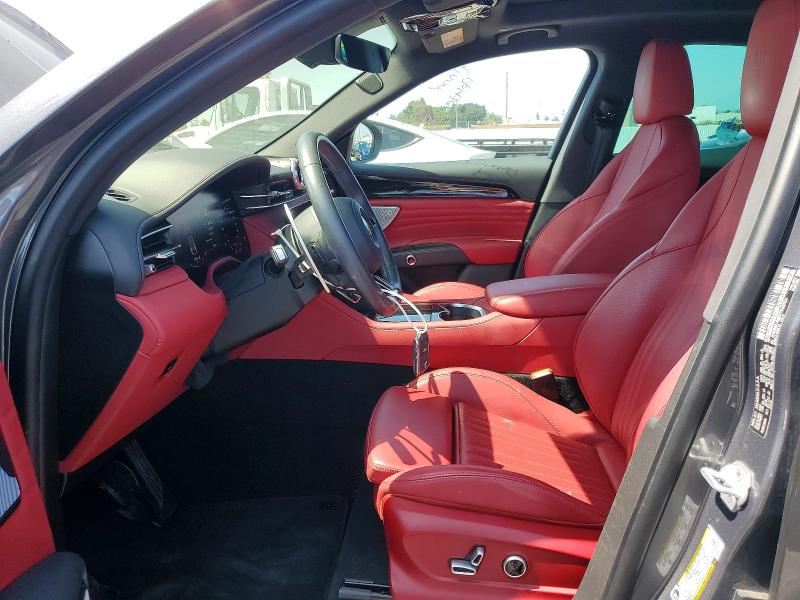 2023 Maserati VIN ZN682AVM5P7433781 COPART salvage auction — FRONT END, Ca - Salvage Certificate, sold $26,750 on 2026-08-07 (photo 7)
