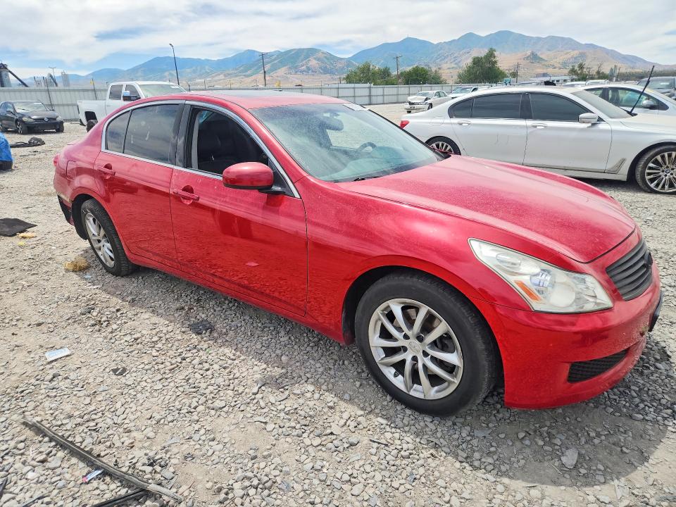 2008 Infiniti G VIN JNKBV61F48M251977 COPART salvage auction — REAR END, Ut - Salvage Certificate, sold $150 on 2026-07-24 (photo 4)