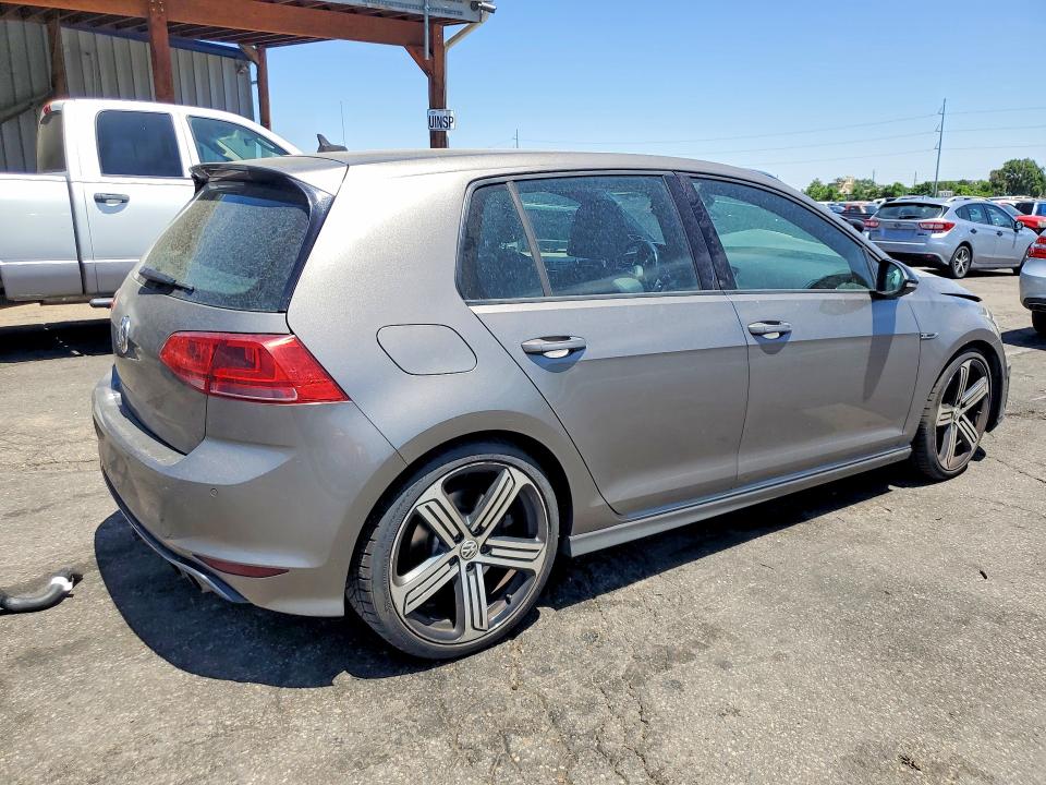 2015 Volkswagen Golf VIN WVWLF7AU9FW326097 COPART salvage auction — FRONT END, Co - Public - Salvage Title, sold $275 on 2026-07-21 (photo 3)