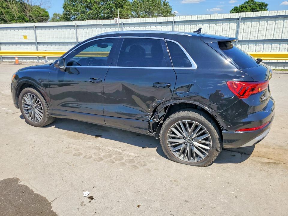 2022 Audi Q3 VIN WA1AUCF32N1041351 COPART salvage auction — SIDE, Tn - Salvage Certificate, sold $12,100 on 2026-07-20 (photo 2)