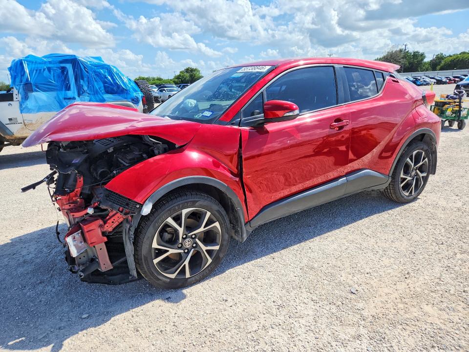 2021 Toyota VIN NMTKHMBX0MR138318 COPART salvage auction — FRONT END, Tx - Salvage Vehicle Title, sold $1,600 on 2026-07-16 (photo 1)