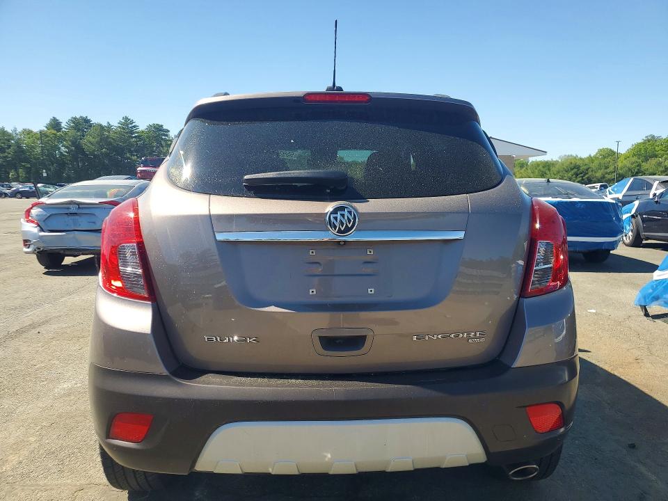 2015 Buick Encore VIN KL4CJFSBXFB176346 COPART salvage auction — FRONT END, Wv - Salvage Certificate, sold $650 on 2026-07-28 (photo 6)