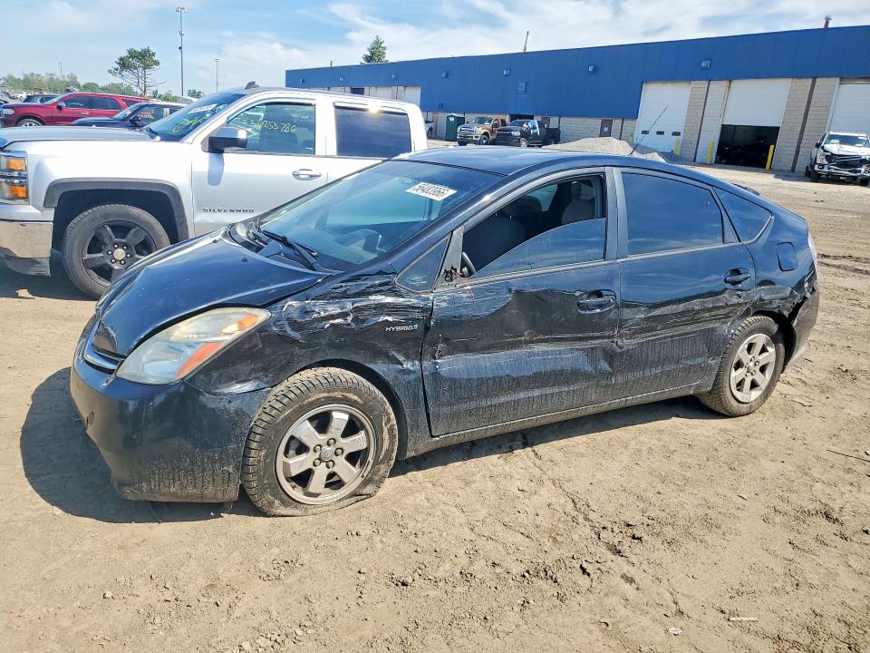 2007 Toyota Prius VIN JTDKB20U077687306 COPART salvage auction — FRONT END, Mi - Certificate Of Title, sold $425 on 2026-07-10 (photo 1)