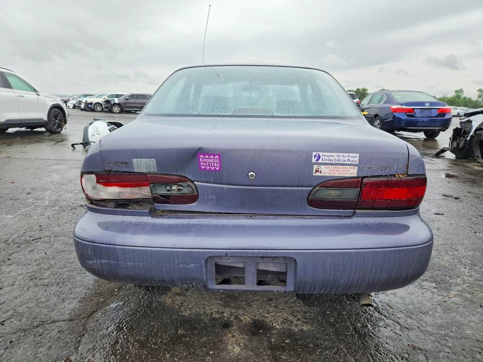 1997 Geo Prizm VIN 1Y1SK5267VZ451264 COPART salvage auction — REAR END, Pa - Certificate Of Salvage, sold $225 on 2026-07-24 (photo 6)