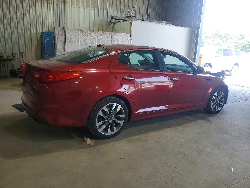 2014 Kia Optima VIN 5XXGR4A75EG268409 COPART salvage auction — FRONT END, Pa - Certificate Of Salvage, sold $550 on 2026-07-16 (photo 3)