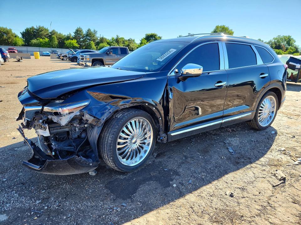 2021 Mazda Cx-9 VIN JM3TCBEY1M0533888 COPART salvage auction — FRONT END, Il - Salvage Certificate, sold $1,150 on 2026-07-28 (photo 1)