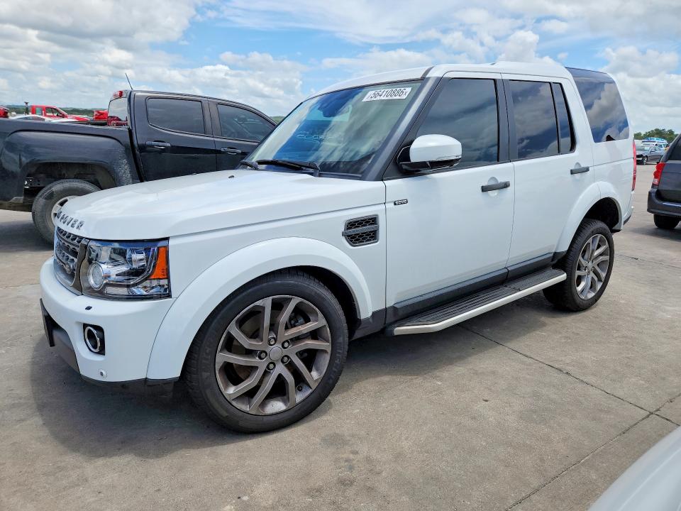 2016 Land rover Lr4 VIN SALAG2V6XGA840115 COPART salvage auction — UNDERCARRIAGE, Tx - Salvage Vehicle Title, sold $625 on 2026-07-30 (photo 1)