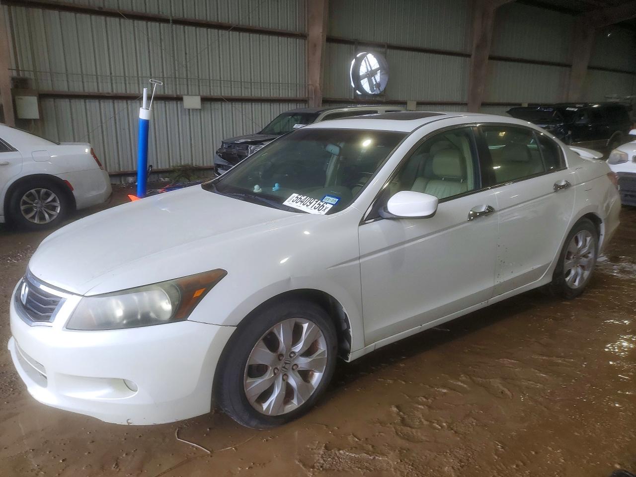 2008 Honda Accord VIN 1HGCP36808A039363 COPART salvage auction — Front End, TX - CERTIFICATE OF TITLE, sold $400 on 2026-07-02 (photo 1)