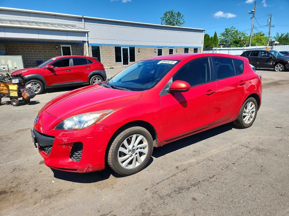 2013 Mazda VIN JM1BL1LP9D1776478 COPART salvage auction — REAR END, Ct - Cert Of Title-Salvage, sold $675 on 2026-07-07 (photo 1)