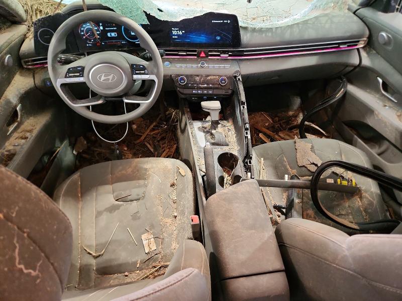 2024 Hyundai Elantra VIN KMHLM4DG1RU676930 COPART salvage auction — FRONT END, Ne - Cert Of Title-Salvage, sold $1,050 on 2026-07-07 (photo 8)