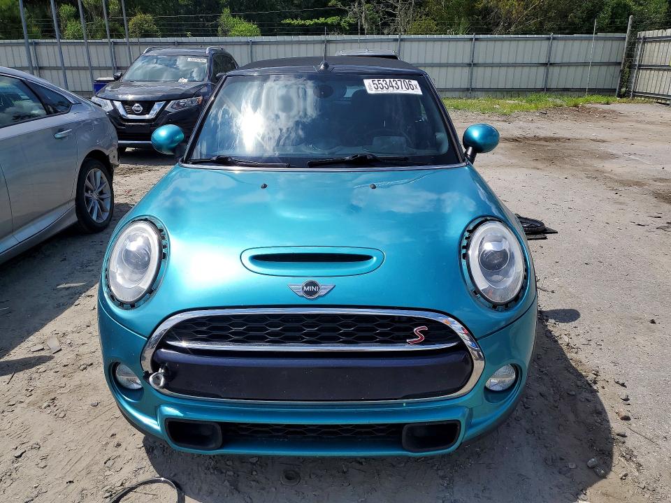 2017 Mini Cooper VIN WMWWG9C30H3C82120 COPART salvage auction — REAR END, Ga - Cert Of Title-Salvage, sold $3,050 on 2026-07-09 (photo 5)