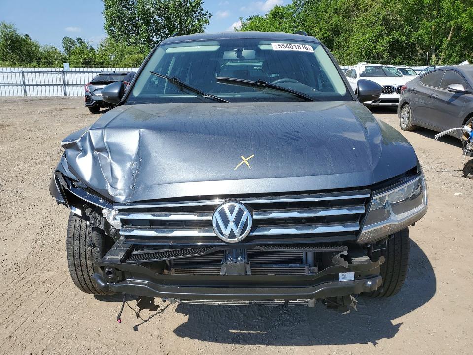 2021 Volkswagen Tiguan VIN 3VV0B7AXXMM145002 COPART salvage auction — FRONT END, On - Permit Salvage, sold $5,800 on 2026-07-02 (photo 5)