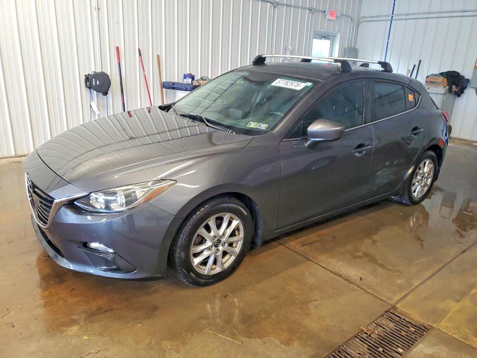 2014 Mazda 3 VIN JM1BM1M76E1192231 COPART salvage auction — SIDE, Pa - Certificate Of Salvage, sold $1,200 on 2026-07-15 (photo 1)