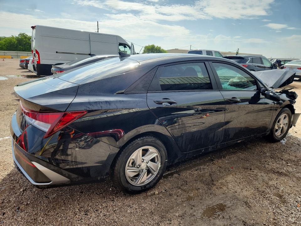 2025 Hyundai Elantra VIN KMHLL4DG6SU063582 COPART salvage auction — FRONT END, TX - CERTIFICATE OF TITLE, sold $4,000 on 2026-07-14 (photo 3)