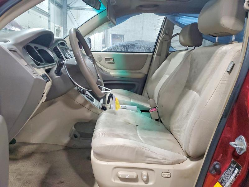 2007 Toyota Highlander VIN JTEDP21A370140310 COPART salvage auction — SIDE, Mn - Cert Of Title-Prior Salvage, sold $600 on 2026-07-14 (photo 7)