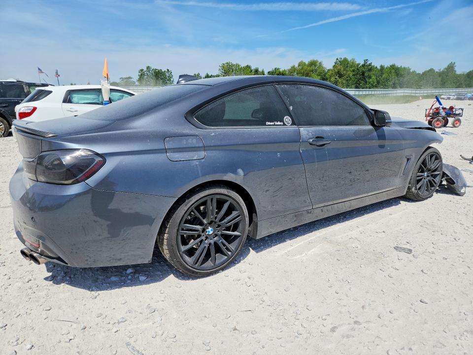 2018 BMW 4er VIN WBA4W5C5XJAA72954 COPART salvage auction — FRONT END, In - Certificate Of Title, sold $3,150 on 2026-07-09 (photo 3)
