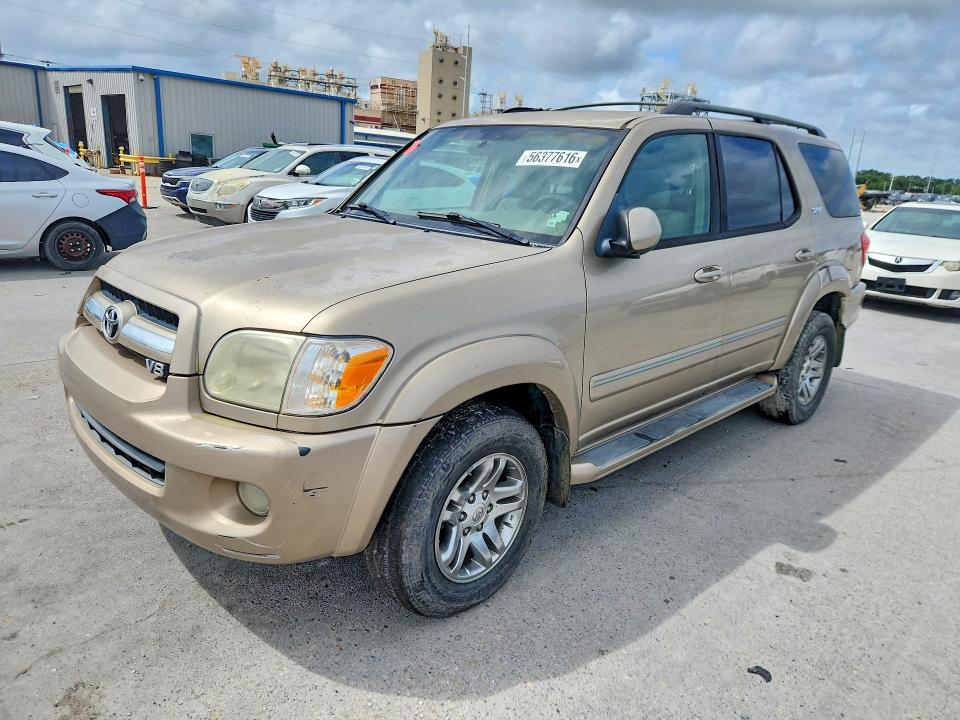 2005 Toyota Sequoia VIN 5TDZT34A35S263462 COPART salvage auction — NORMAL WEAR, MS - CERTIFICATE OF TITLE (P), sold $550 on 2026-07-22 (photo 1)