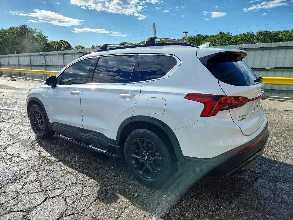 2022 Hyundai Santa fe VIN 5NMS64AJ7NH387806 COPART salvage auction — HAIL, Mo - Salvage Certificate Of Title, sold $7,600 on 2026-07-29 (photo 2)