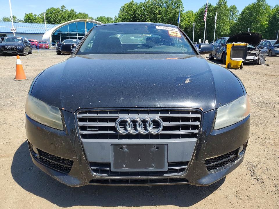 2011 Audi A5 VIN WAURFAFR0BA071212 COPART salvage auction — ROOF, Ct - Certificate Of Title, sold $1,900 on 2026-07-24 (photo 5)