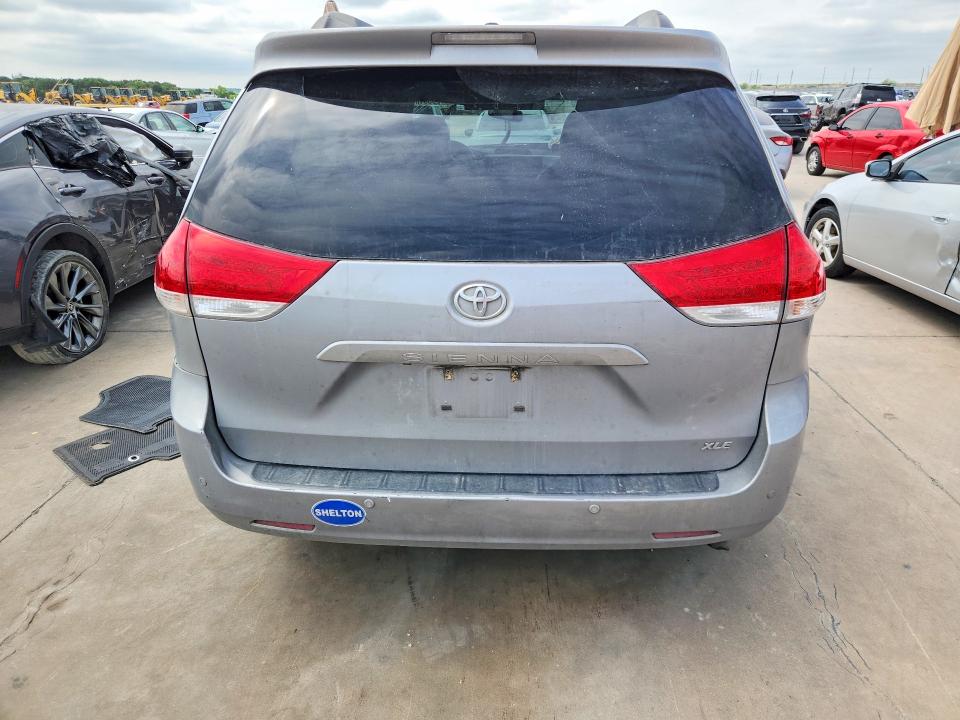 2013 Toyota VIN 5TDYK3DC9DS315479 COPART salvage auction — FRONT END, Tx - Salvage Vehicle Title, sold $1,000 on 2026-07-30 (photo 6)