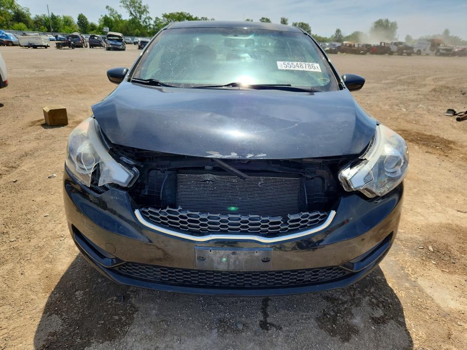 2016 Kia Forte VIN KNAFK4A6XG5573321 COPART salvage auction — FRONT END, IL - SALVAGE CERTIFICATE, sold $750 on 2026-07-28 (photo 5)