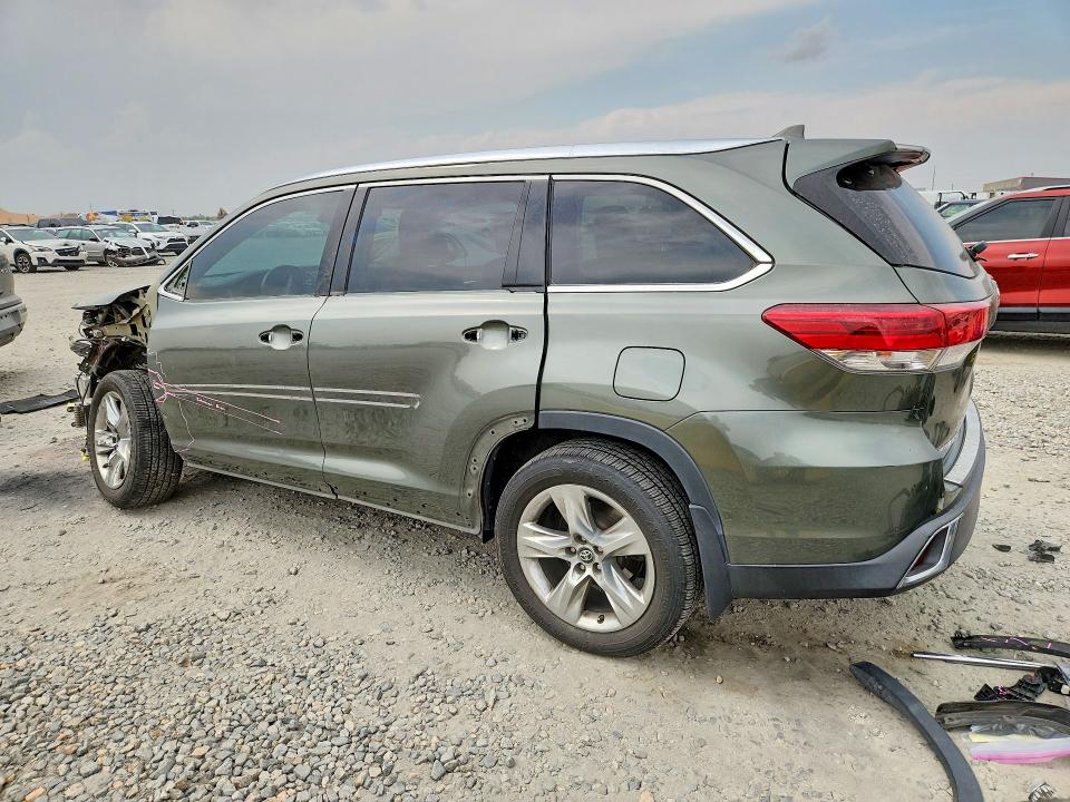 2019 Toyota Highlander VIN 5TDDZRFH6KS918506 COPART salvage auction — FRONT END, Co - Public - Salvage Title, sold $12,600 on 2026-07-09 (photo 2)