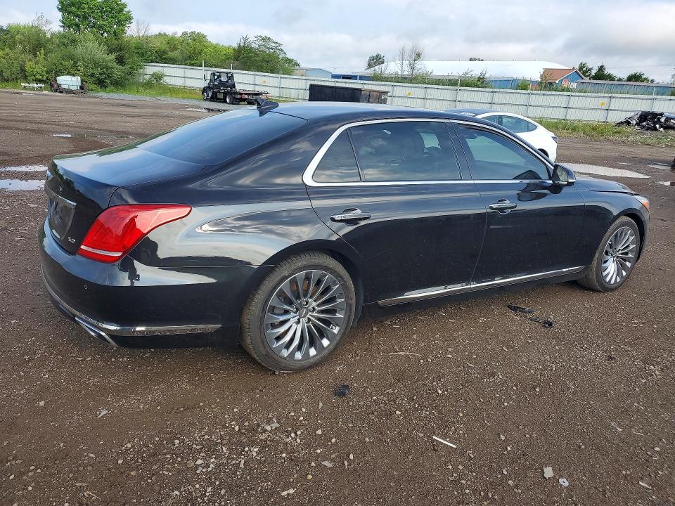 2019 Genesis G90 VIN KMTF54JH6KU064080 COPART salvage auction — SIDE, Oh - Cert Of Title-Salvage, sold $7,900 on 2026-07-13 (photo 3)