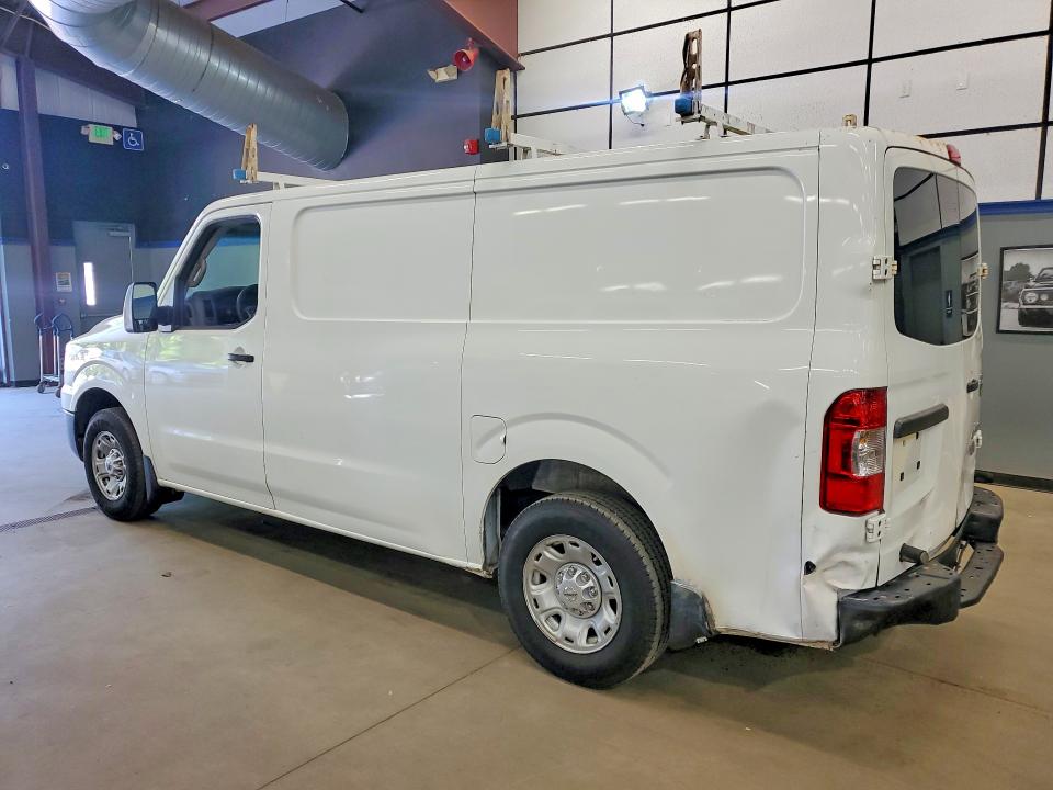 2015 Nissan Nv 2500 VIN 1N6BF0KYXFN806284 COPART salvage auction — REAR END, Ma - Certificate Of Title, sold $2,600 on 2026-07-27 (photo 2)