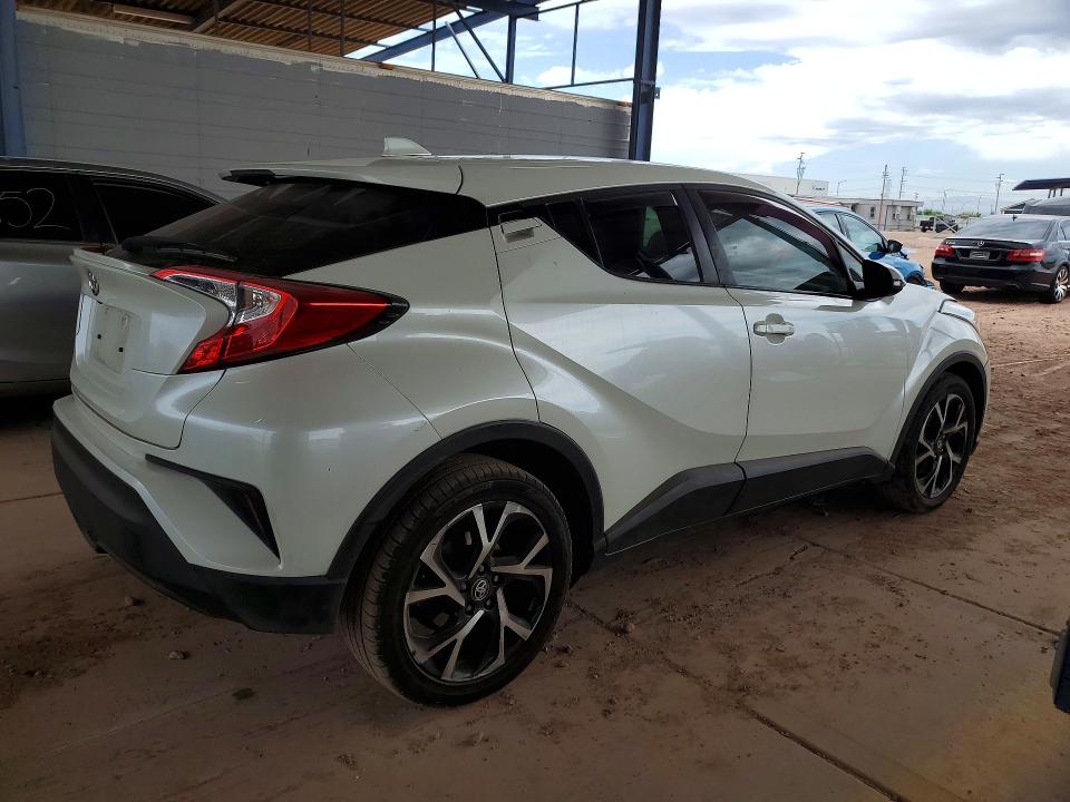 2020 Toyota C-hr VIN JTNKHMBX0L1075035 COPART salvage auction — FRONT END, Az - Cert Of Title - Salvage, sold $10,200 on 2026-07-07 (photo 3)