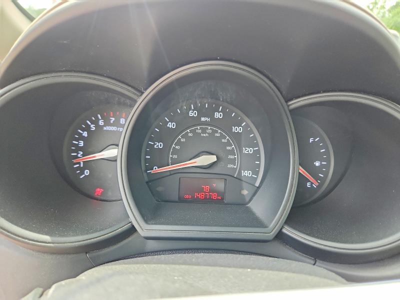 2013 Kia Rio VIN KNADM4A30D6114263 COPART salvage auction — FRONT END, PA - CERTIFICATE OF SALVAGE, sold $375 on 2026-07-02 (photo 9)