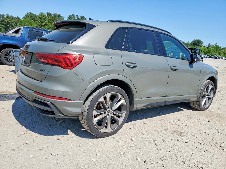 2022 Audi Q3 VIN WA1EECF35N1075234 COPART salvage auction — MECHANICAL, Ma - Cert Of Title-Salvage, sold $9,200 on 2026-07-27 (photo 3)