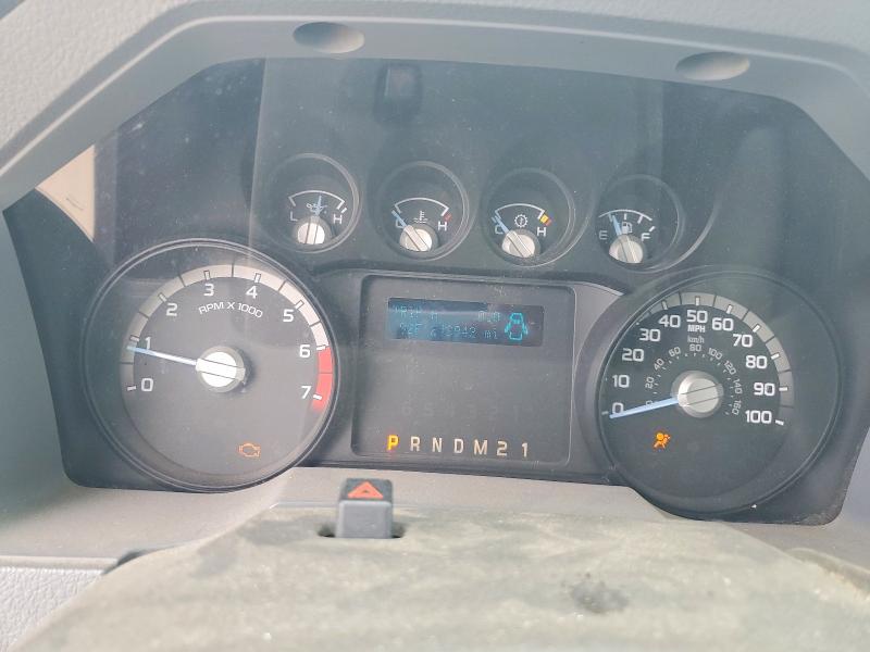2014 Ford F250 VIN 1FT7X2A67EEA60327 COPART salvage auction — FRONT END, Tx - Salvage Vehicle Title, sold $1,200 on 2026-07-02 (photo 9)