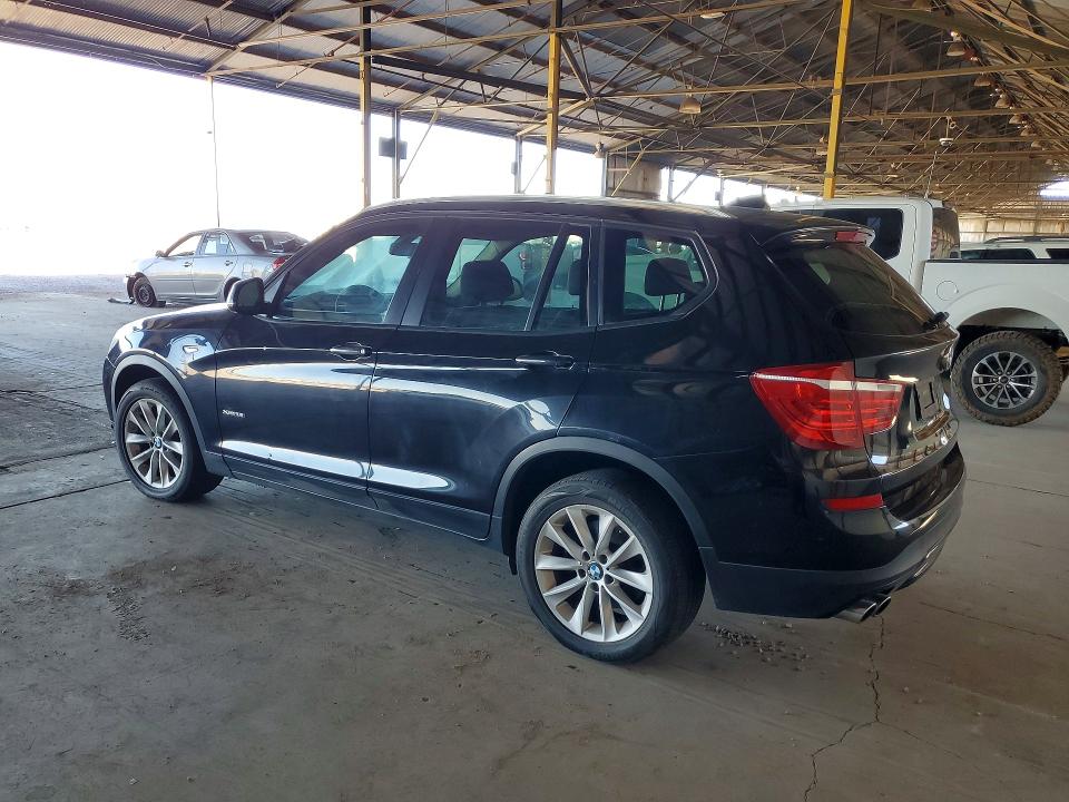 2015 BMW X3 VIN 5UXWX9C57F0D54741 COPART salvage auction — MINOR DENT/SCRATCHES, Az - Certificate Of Title, sold $4,000 on 2026-07-29 (photo 2)