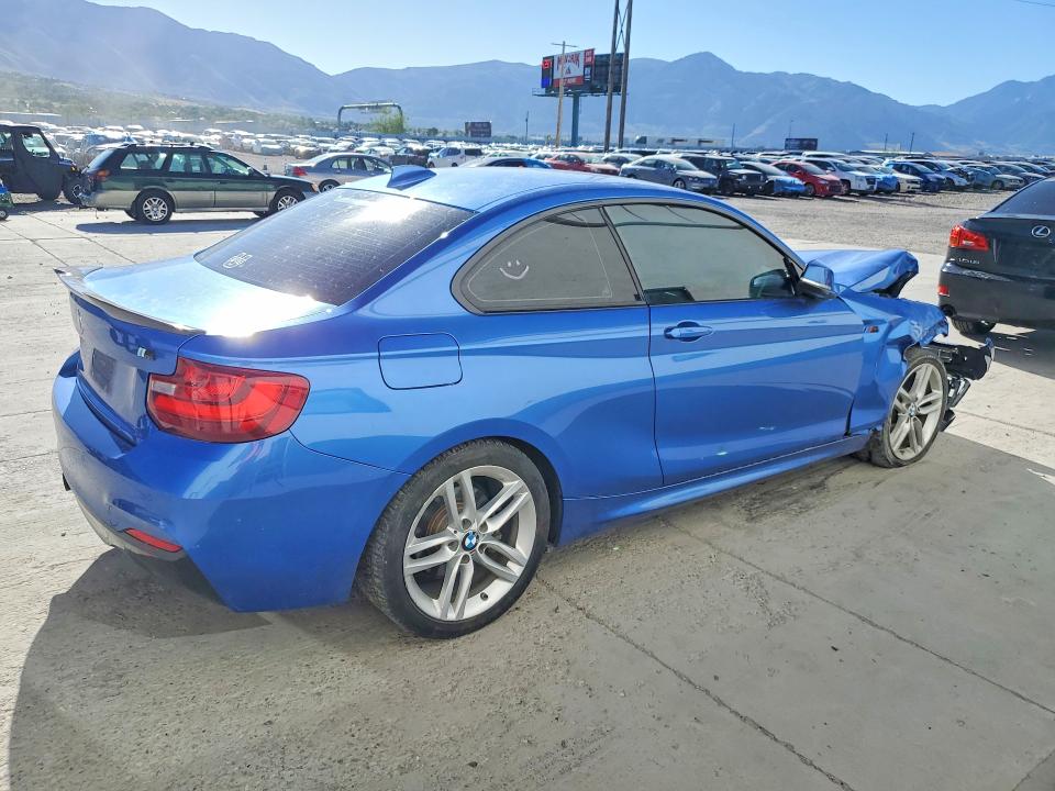 2016 BMW VIN WBA1F5C51GV343899 COPART salvage auction — FRONT END, Ut - Salvage Certificate, sold $1,400 on 2026-08-10 (photo 3)