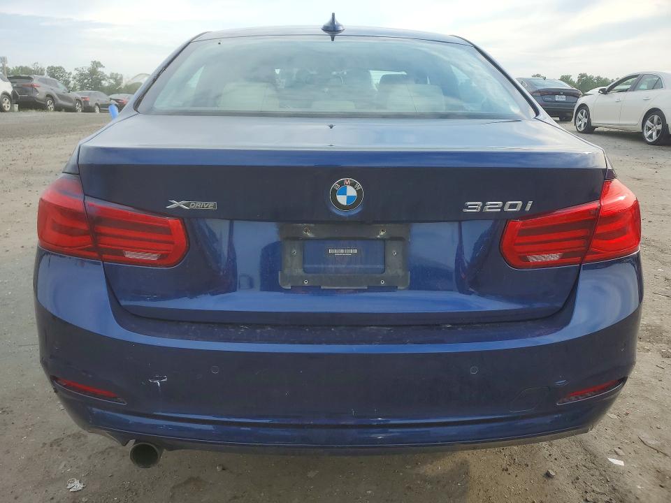 2016 BMW 3er VIN WBA8A3C54GK689206 COPART salvage auction — FRONT END, Va - Certificate Of Title, sold $600 on 2026-07-15 (photo 6)