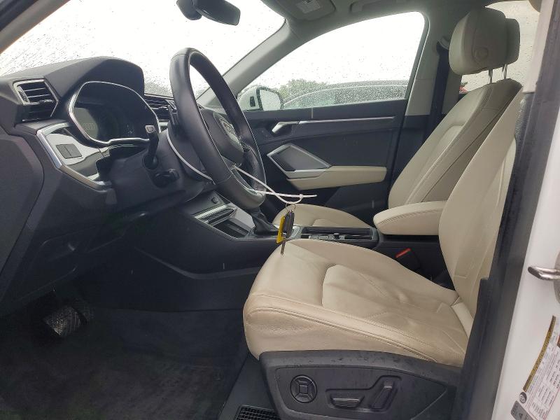 2022 Audi Q3 VIN WA1EECF30N1138594 COPART salvage auction — FRONT END, Al - Cert Of Title-Salvage Title, sold $11,600 on 2026-07-14 (photo 7)