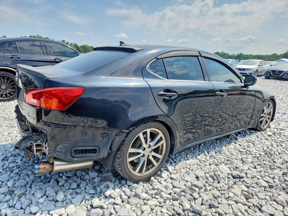 2008 Lexus Is VIN JTHBE262585017873 COPART salvage auction — REAR END, Ga - Cert Of Title-Salvage, sold $300 on 2026-07-21 (photo 3)