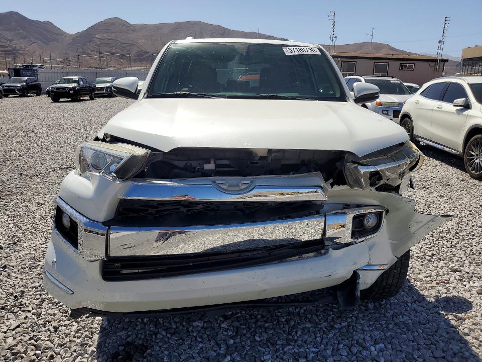 2018 Toyota 4runner VIN JTEBU5JR1J5582665 COPART salvage auction — FRONT END, NV - SALVAGE TITLE, sold $2,400 on 2026-07-29 (photo 5)
