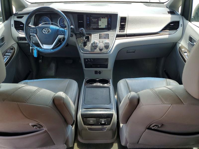 2017 Toyota Sienna VIN 5TDYZ3DC7HS849615 COPART salvage auction — FRONT END, In - Cert Of Title-Salvage Title, sold $300 on 2026-07-30 (photo 8)
