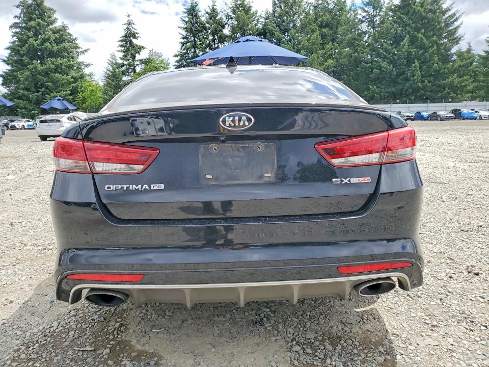 2016 Kia Optima VIN 5XXGW4L25GG052301 COPART salvage auction — FRONT END, Wa - Bill Of Sale, sold $750 on 2026-07-07 (photo 6)