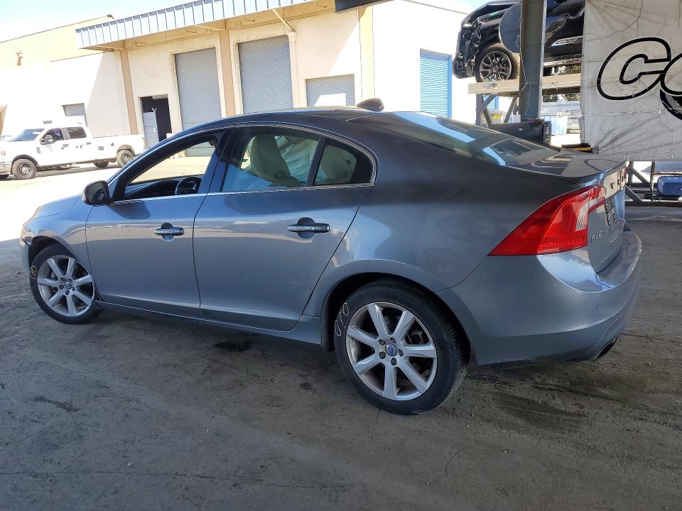 2016 Volvo S60 VIN YV126MFK8G2405751 COPART salvage auction — SIDE, Ca - Salvage Certificate, sold $500 on 2026-07-04 (photo 2)