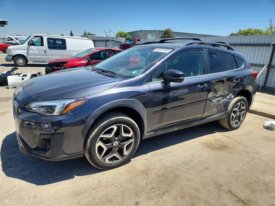 2018 Subaru Crosstrek VIN JF2GTALC0JH308968 COPART salvage auction — SIDE, Ca - Salvage Certificate, sold $3,800 on 2026-07-06 (photo 1)