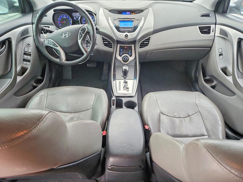 2012 Hyundai Elantra VIN KMHDH4AE7CU456565 COPART salvage auction — REAR END, Tx - Salvage Vehicle Title, sold $875 on 2026-07-27 (photo 8)