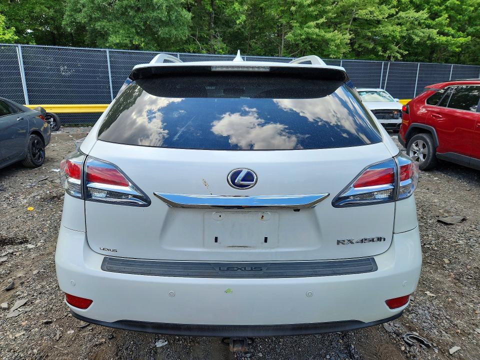 2014 Lexus Rx VIN JTJBC1BA6E2068310 COPART salvage auction — FRONT END, Md - Cert Of Salvage > 75% Damage, sold $4,050 on 2026-07-07 (photo 6)