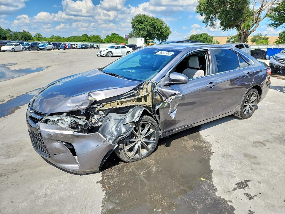 2016 Toyota VIN 4T1BF1FK3GU170485 COPART salvage auction — FRONT END, FL - CERT OF TITLE SLVG REBUILDABLE, sold $2,450 on 2026-07-02 (photo 1)