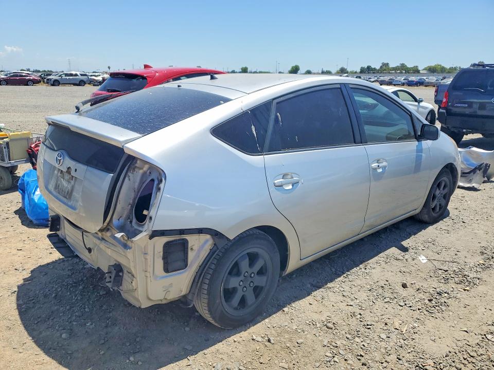 2007 Toyota Prius VIN JTDKB20U777580673 COPART salvage auction — REAR END, Ca - Salvage Certificate, sold $1,300 on 2026-07-14 (photo 3)