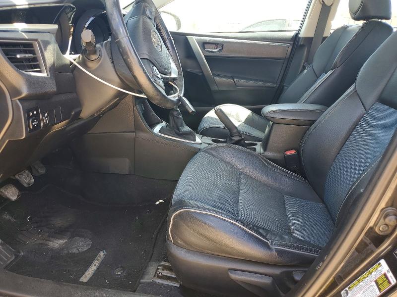 2014 Toyota Corolla VIN 5YFBURHE3EP102133 COPART salvage auction — FRONT END, Ks - Cert Of Title-Salvage, sold $1,750 on 2026-07-28 (photo 7)