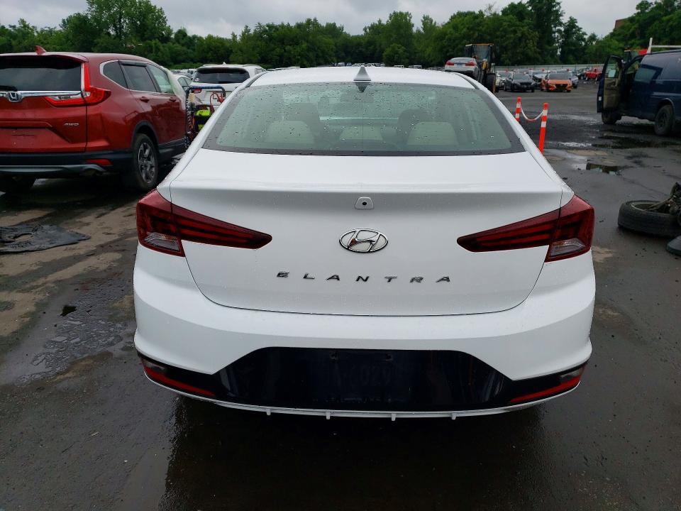 2019 Hyundai Elantra VIN 5NPD84LF4KH471852 COPART salvage auction — FRONT END, CT - CERT OF TITLE-SALVAGE, sold $1,100 on 2026-07-02 (photo 6)