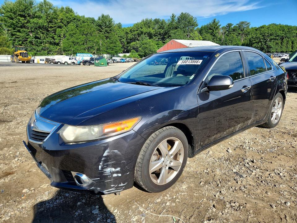 2011 Acura Tsx VIN JH4CU2F64BC015691 COPART salvage auction — REAR END, Ma - Cert Of Title-Reconstrctd Coll, sold $1,300 on 2026-07-20 (photo 1)